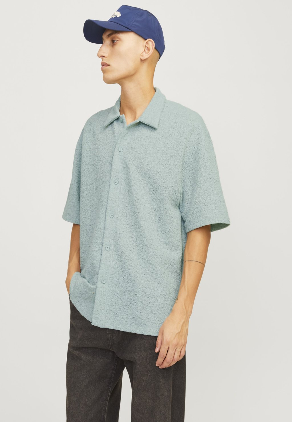 

Рубашка JORTUCK Jack & Jones, серый