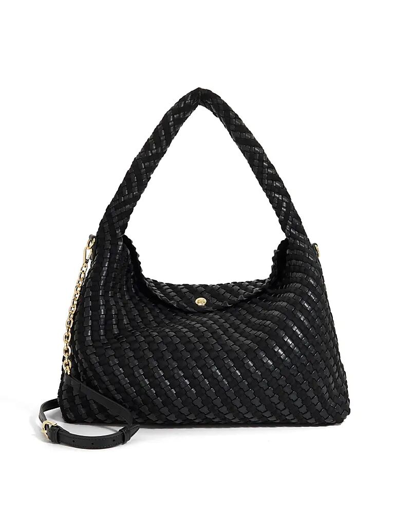 

Сумка через плечо Dune London Deliberate размера L черного цвета, Черный, Сумка через плечо Dune London Deliberate размера L черного цвета