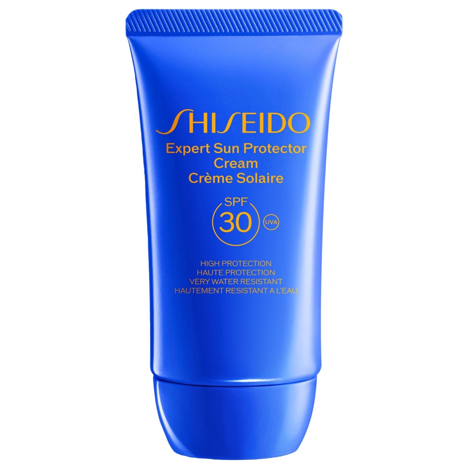 Солнцезащитный крем sun care blue expert sun protector cream spf30 Shiseido, объем 50 мл — фото 2