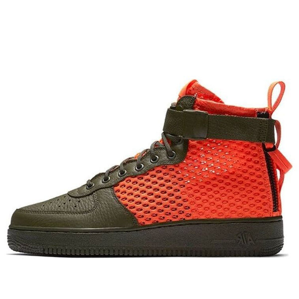 

Кроссовки sf air force 1 mid qs Nike, зеленый