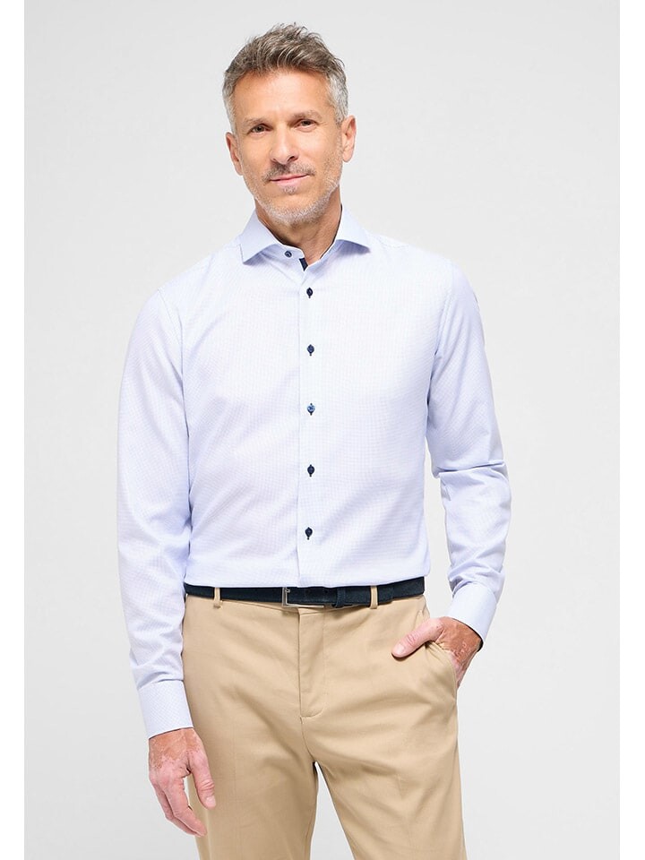 

Рубашка Eterna Hemd, светло-синий