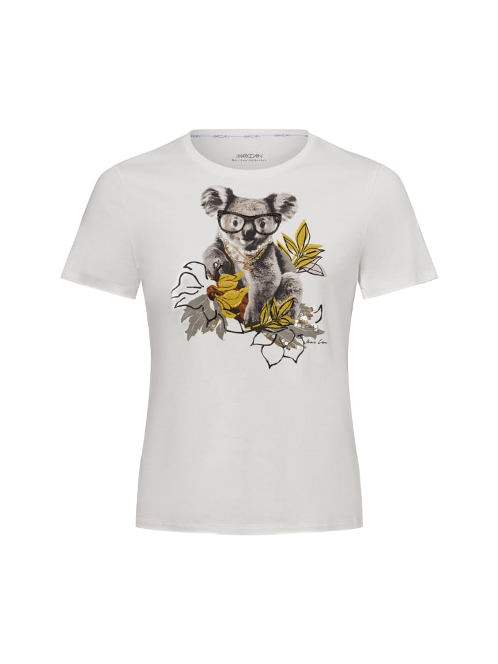 

Футболка MARC CAIN COLLECTIONS, цвет weiß mehrfarbig