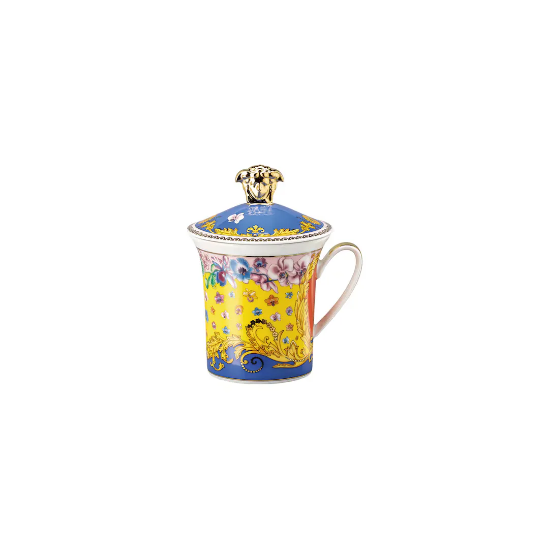 

Кружка с крышкой 30 лет Spring Versace Edition, синий