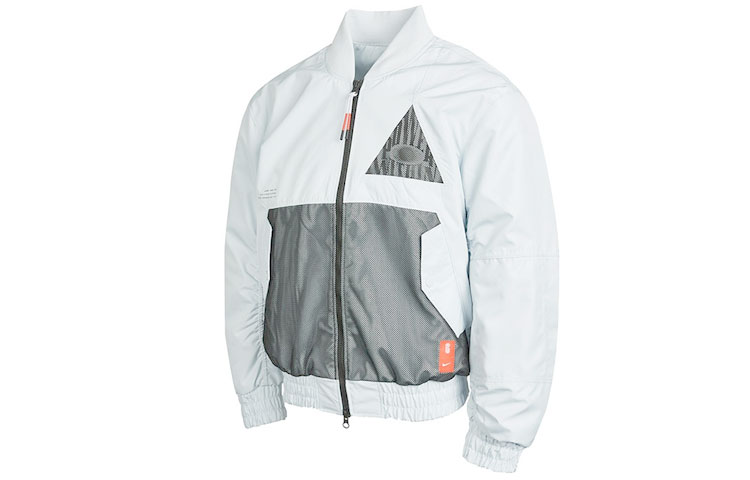 Nike Пуховик зимний мужской бело-золотой, White Gold — фото 4