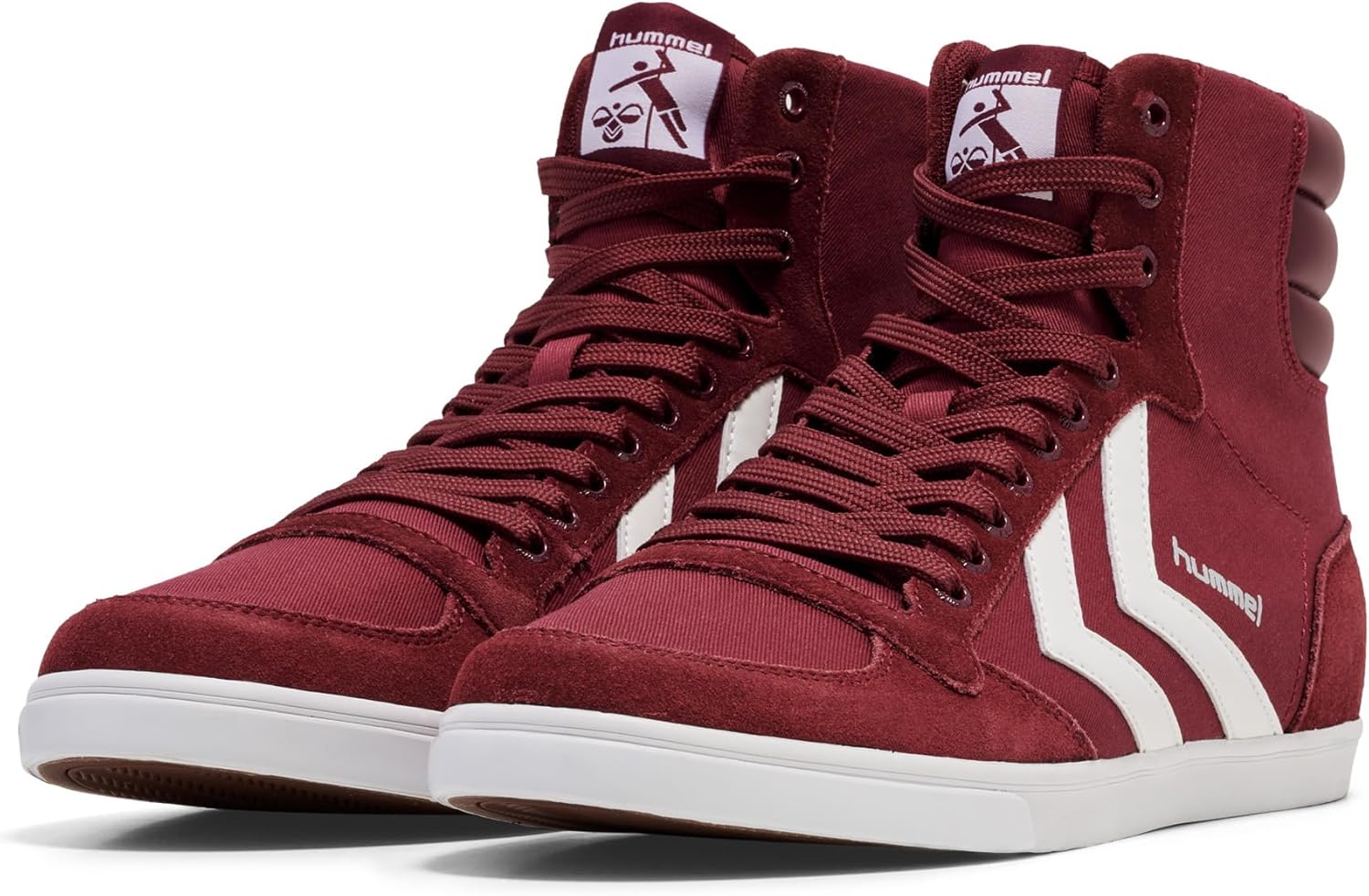 Кроссовки Hummel Unisex высокие, красный — фото 2