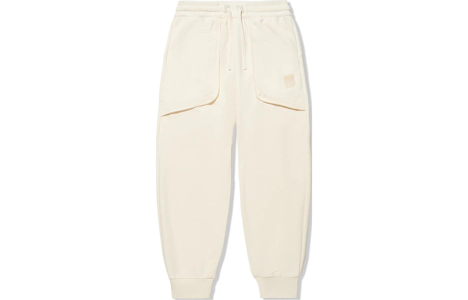 

LiNing Li ning x jackie chan совместная серия kung fu вязаные спортивные штаны мужские papyrus white