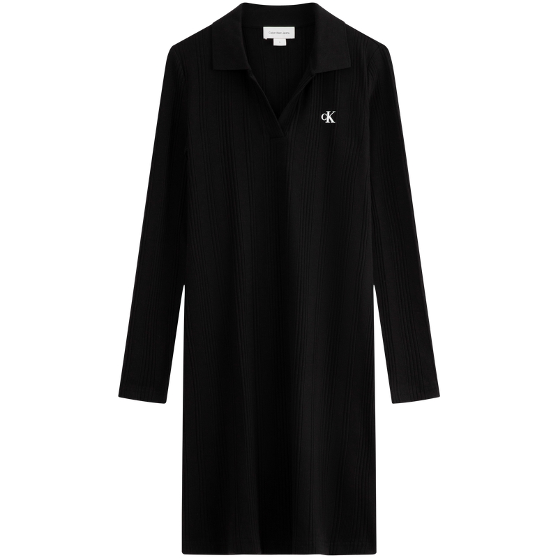 

Платье CALVIN KLEIN с длинными рукавами для женщин, BEH-Space Black