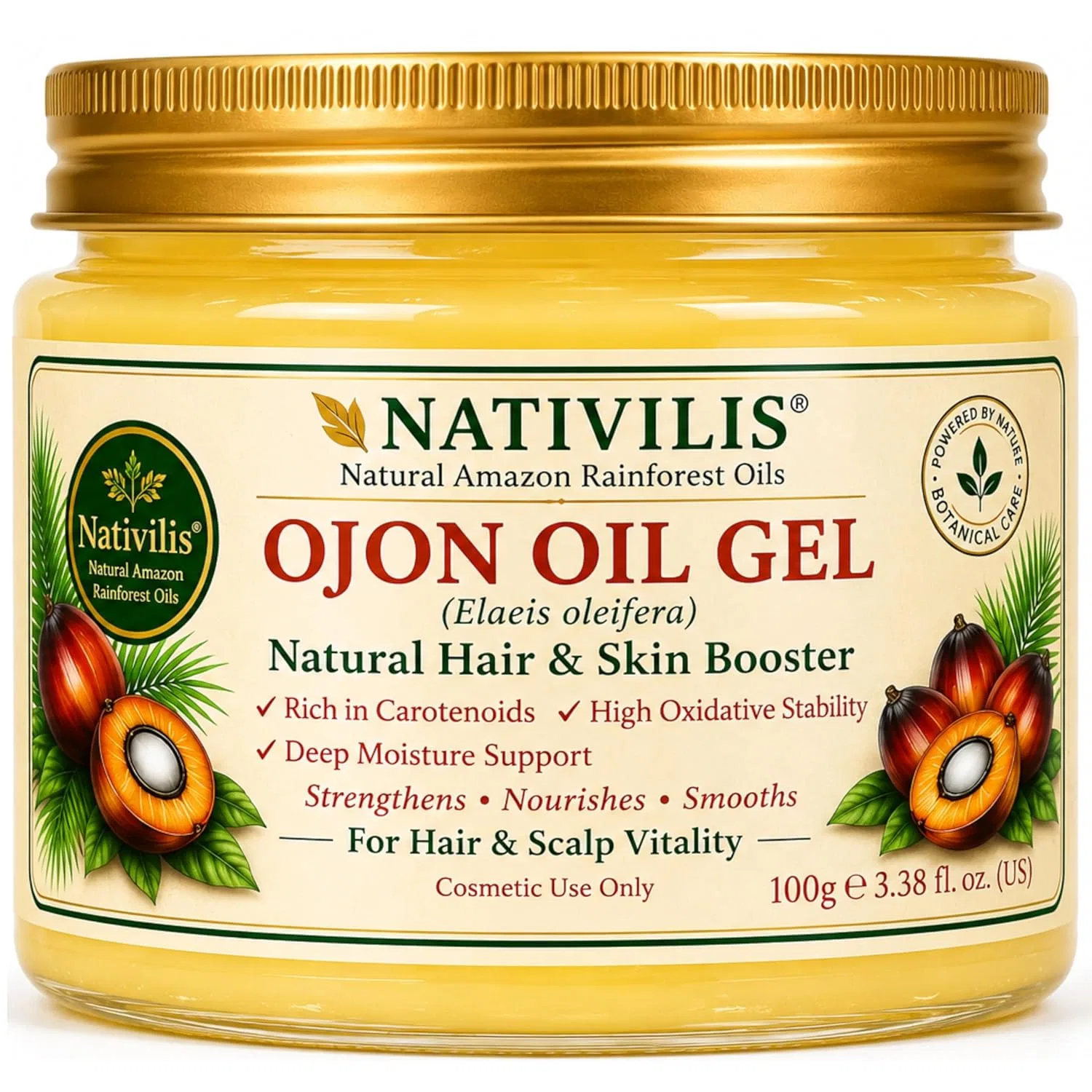 Гель-масло Nativilis Ojon Oil для волос и кожи Nativilis Natural Essential Oils