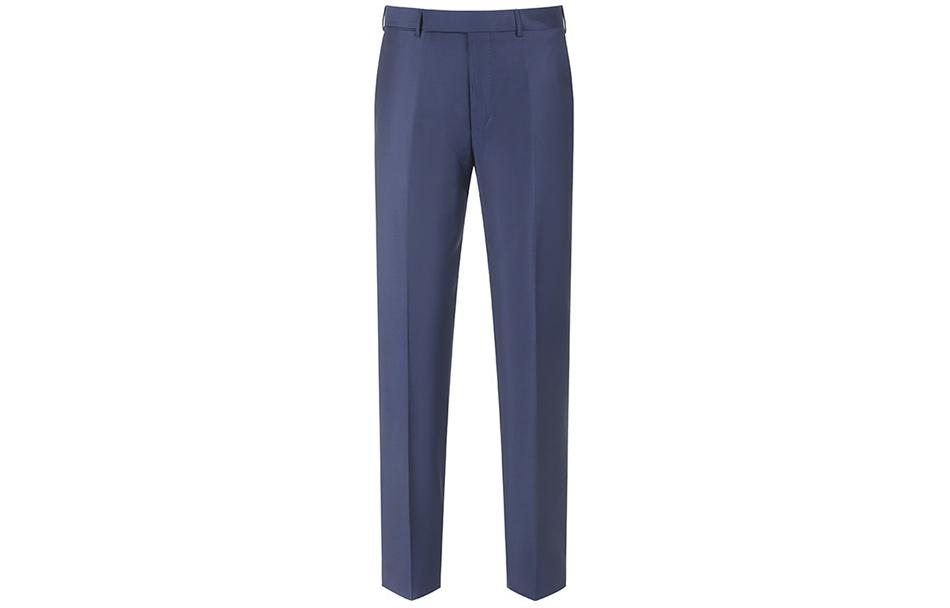 

Брюки Zegna Flat front Tailored Ermenegildo Zegna, Синие
