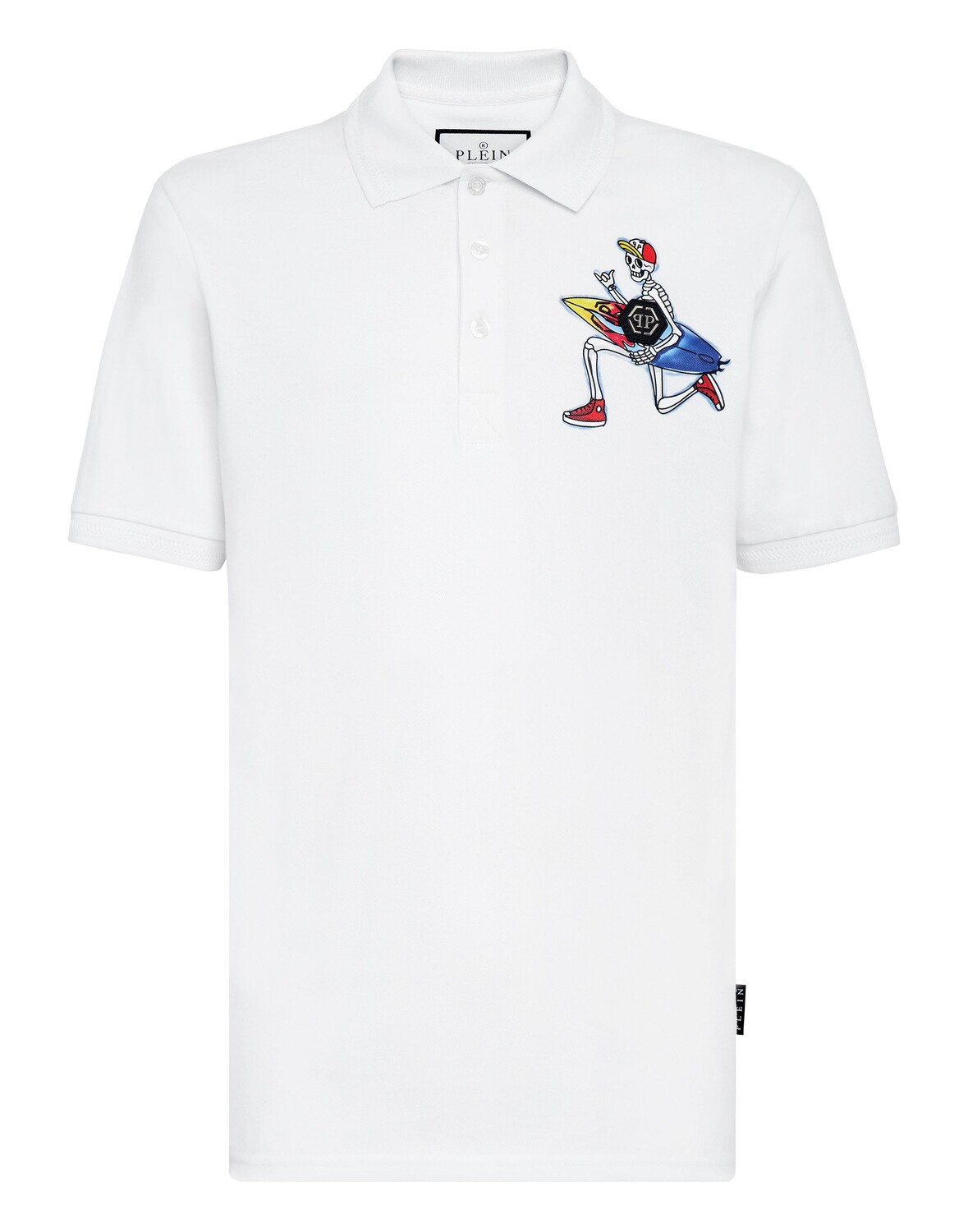

Рубашка-поло Slim Fit SS Hawaii Philipp Plein, белый
