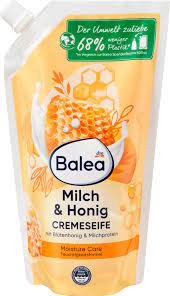 

Balea, Cremeseife Milch & Honig, Жидкое мыло, сменный блок, 500мл