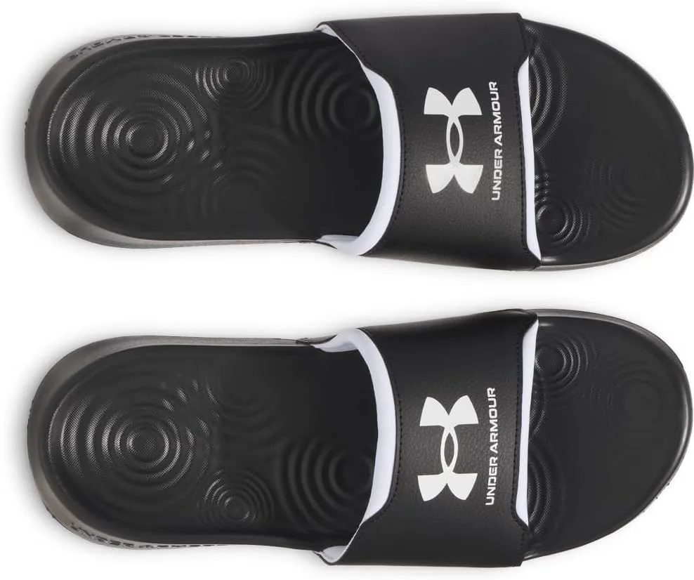 Мужские сандалии и шлепанцы Under Armor UA Ignite Select Under Armour, белый/черный — фото 4