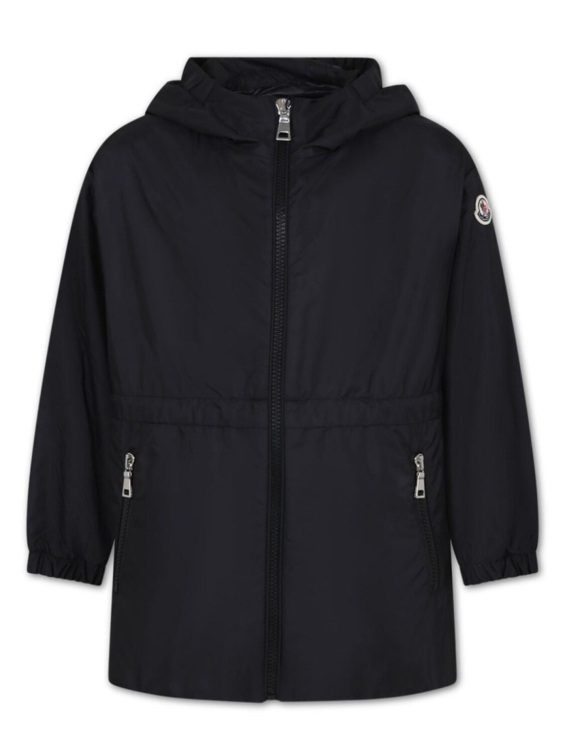 

Moncler Enfant пуховик с капюшоном, черный