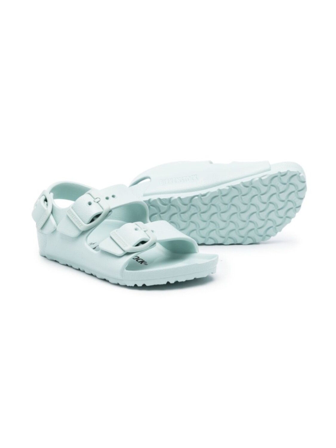Birkenstock Kids сандалии Milano EVA, зеленый — фото 2