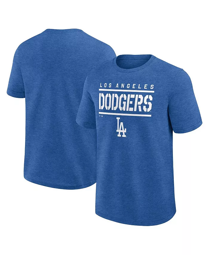 

Мужская футболка Heather Royal Los Angeles Dodgers Top Notch Fanatics