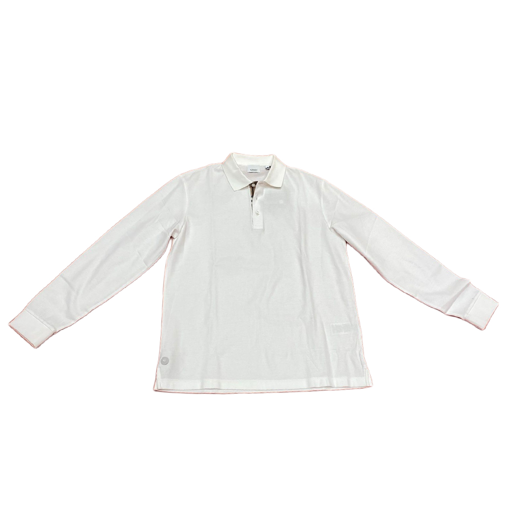 

Белая поло для мужчин Burberry, белый