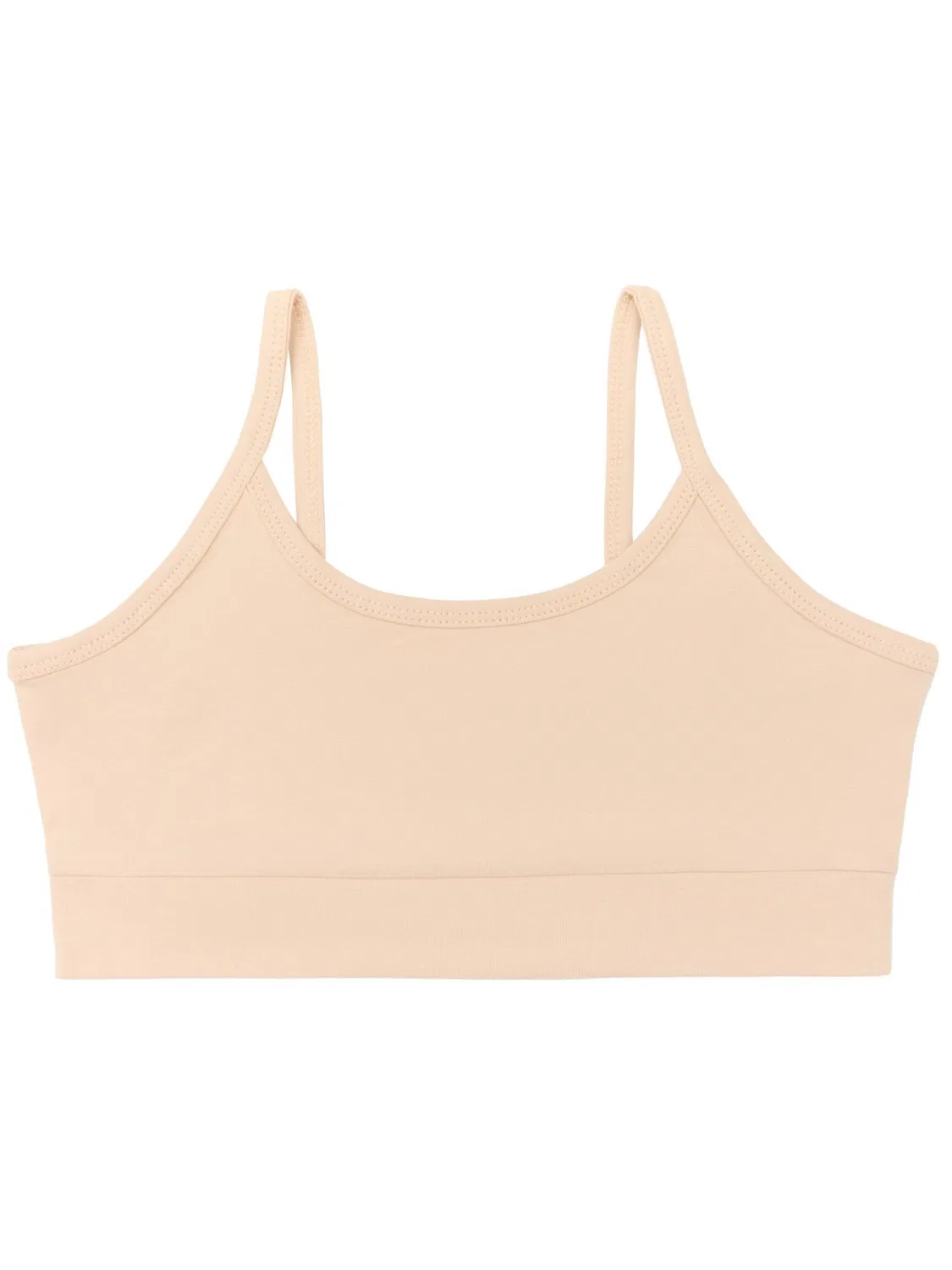 Комплект нижнего белья Albero Natur Mädchen Bio Baumwoll Bustier & Hipster Set бежевого цвета — фото 2