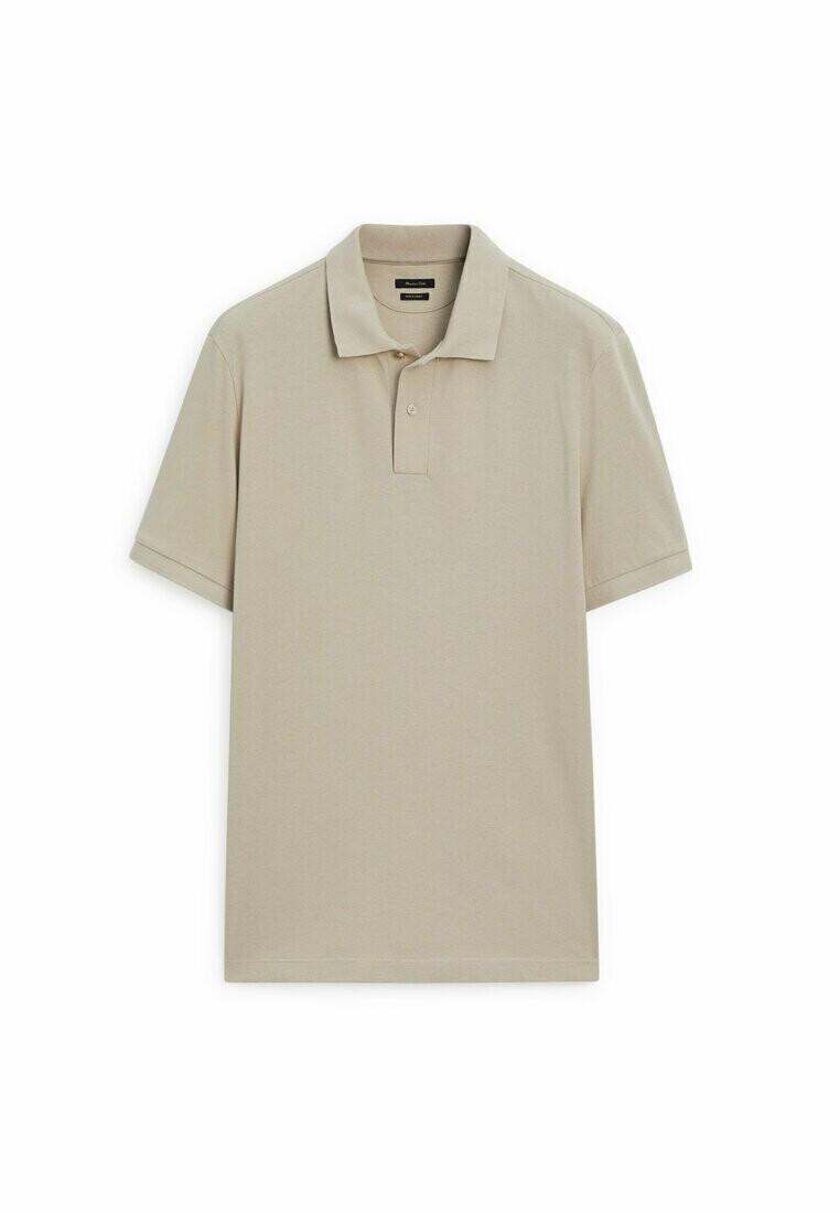 

Рубашка-поло MICROTEXTURED Massimo Dutti, цвет sand