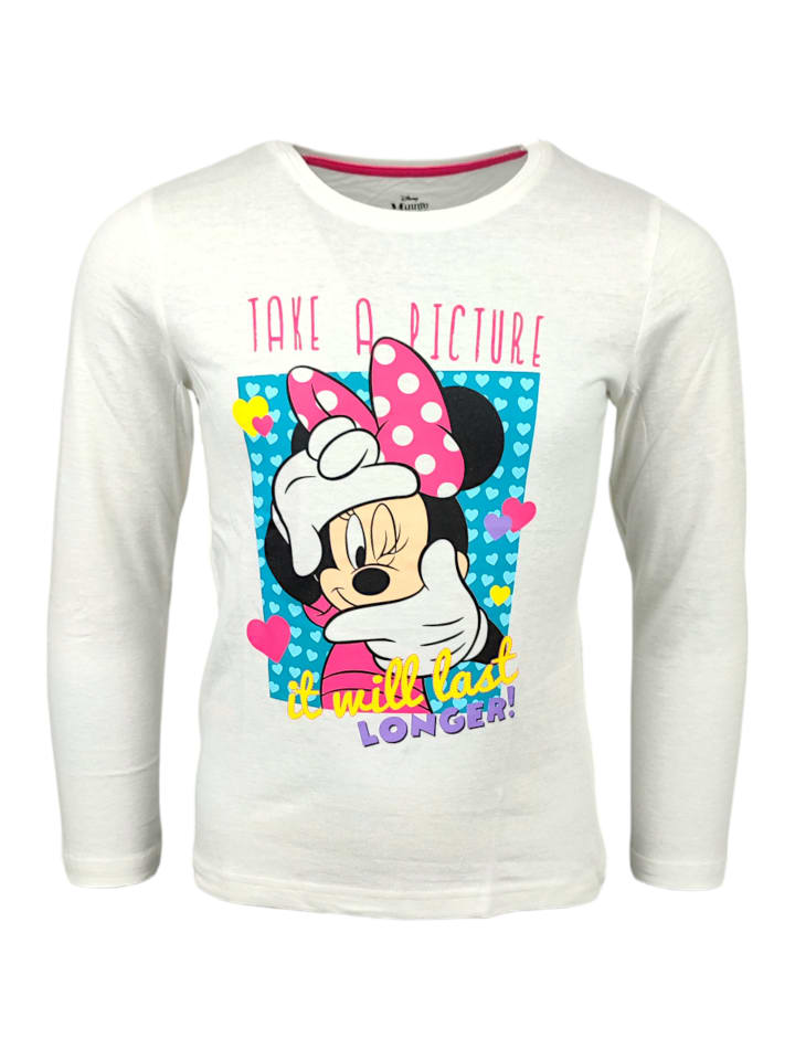

Рубашка с длинным рукавом Disney Minnie Mouse, кремовый