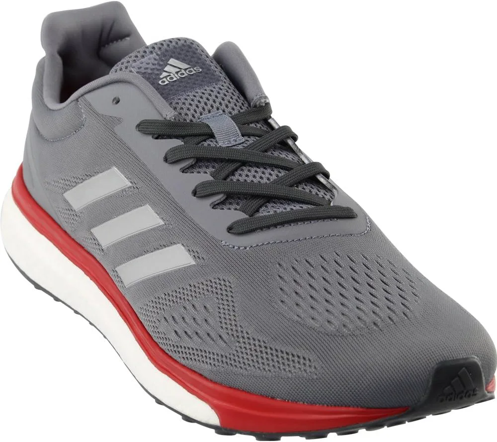Мужская беговая обувь Adidas Response Boost LT, серый/серебристый — фото 3