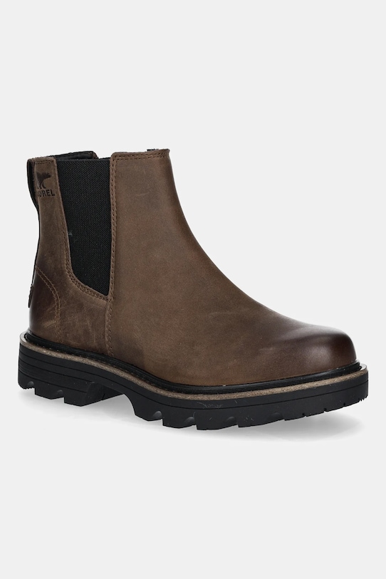 Ботинки челси женские Sorel REVEL RD CHELSEA WP из нубука, коричневый