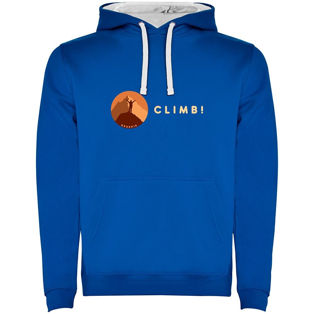 

Худи Kruskis Climb! Two Colour, синий