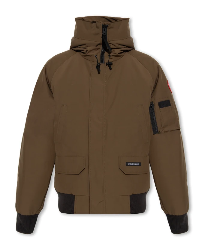 

Пуховик Chilliwack бомбер Canada Goose, зеленый