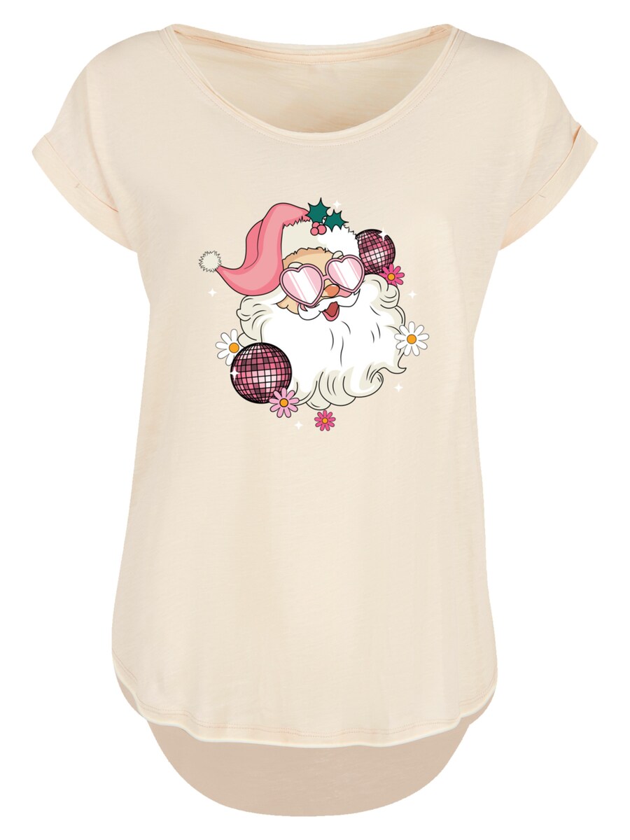 

Рубашка F4NT4STIC Pink Retro Disco Santa, розовый