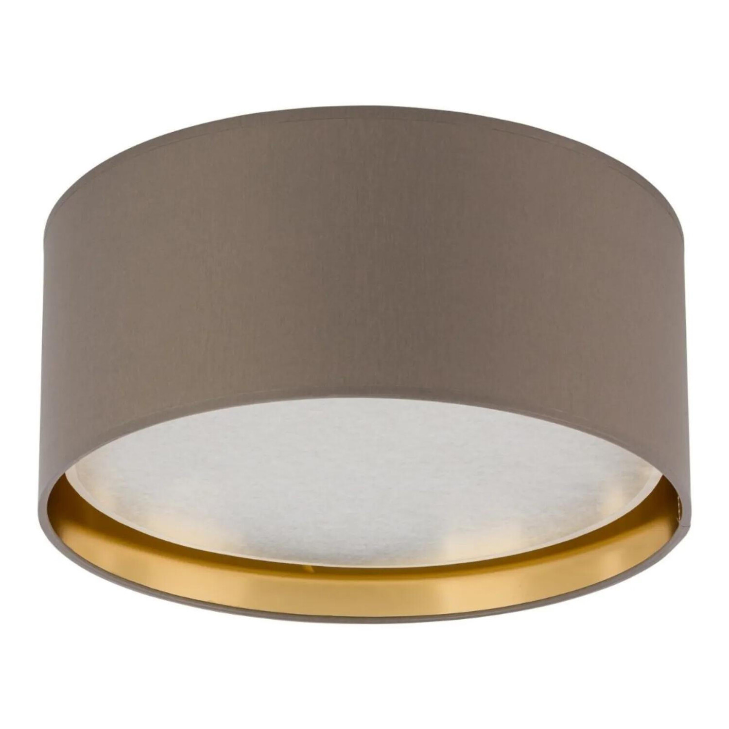 

Потолочный светильник famlights, 22,5x22,5x17 см, бежевый/золотой