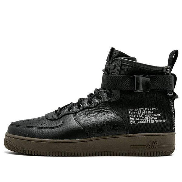 

Кроссовки sf air force 1 mid Nike, черный