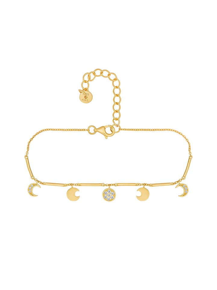 

Позолоченный браслет с декоративными элементами Caï