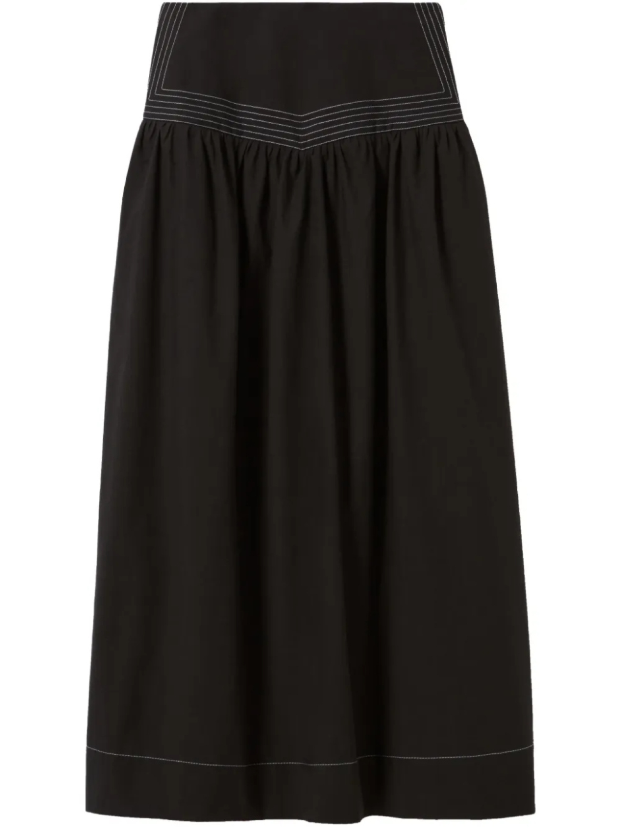 

Юбка макси Claudie Pierlot в полоску, черный
