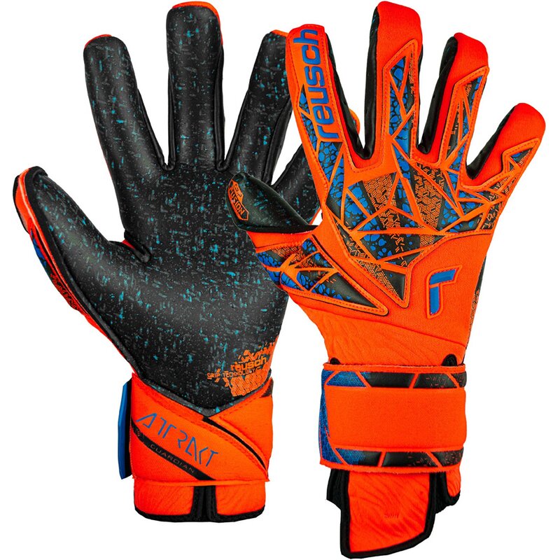 

Вратарские перчатки attrakt fusion guardian Reusch, мультиколор