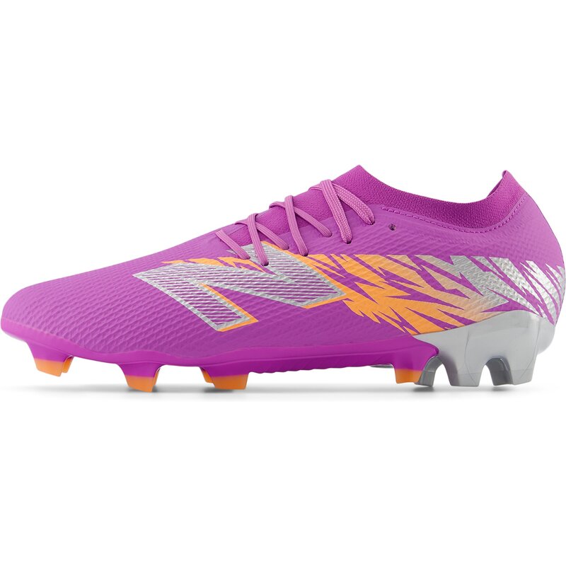 Футбольные бутсы для газона furon team fg v8 New Balance, фиолетовый — фото 4