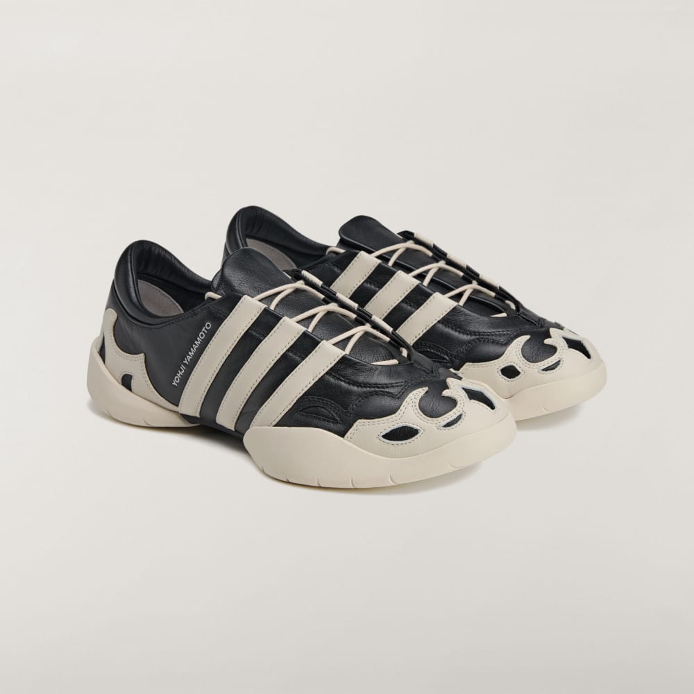 Кроссовки Adidas Y-3 Regu 2002, цвет Black/Alumina/Alumina — фото 2