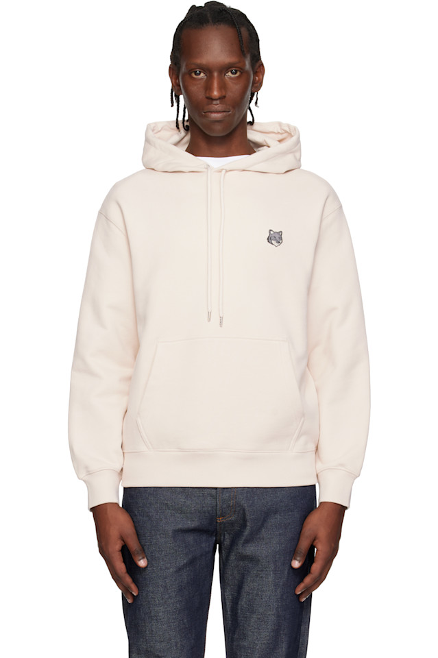 

Maison Kitsuné Толстовка с капюшоном в виде головы фиолетовой лисы