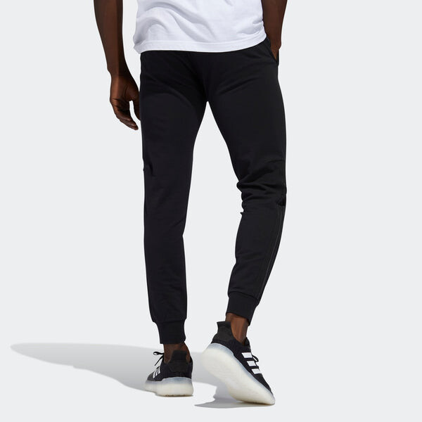 Спортивные штаны adidas M PNT FT SLIM Slim Fit Bundle Feet Sports Pants Black, черный — фото 3