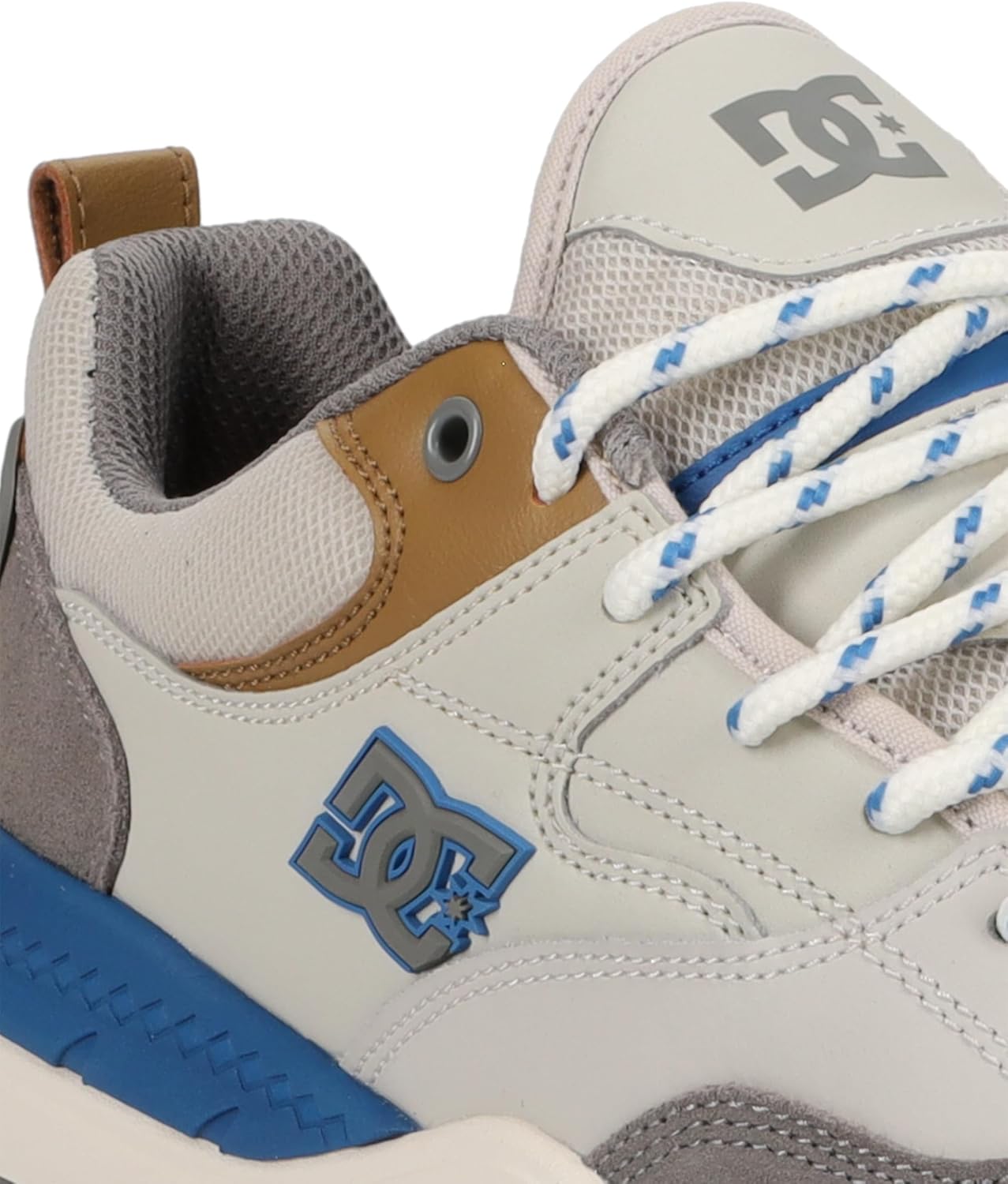 Мужские кроссовки DC Shoes DC Ascend, синий/серый/бежевый — фото 2