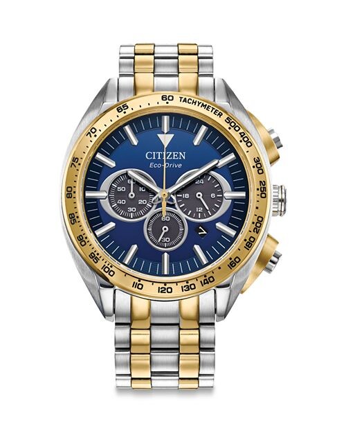 

Роскошный хронограф Eco-Drive Sport, 43 мм Citizen, цвет Blue