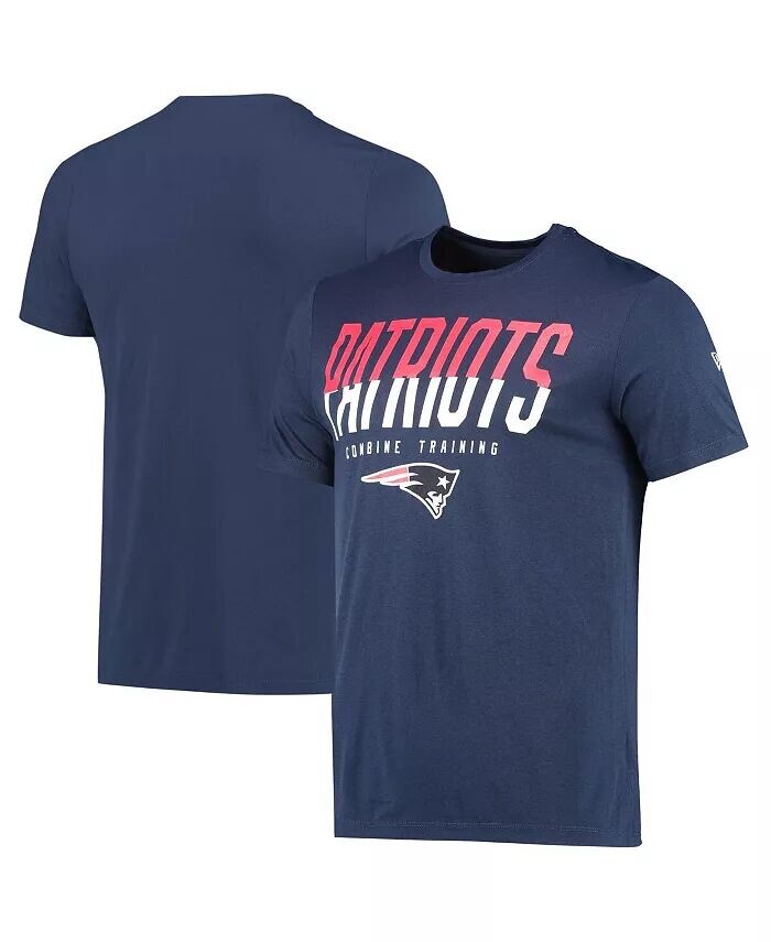 

Мужская темно-синяя футболка New England Patriots Joint Authentic Big Stage New Era