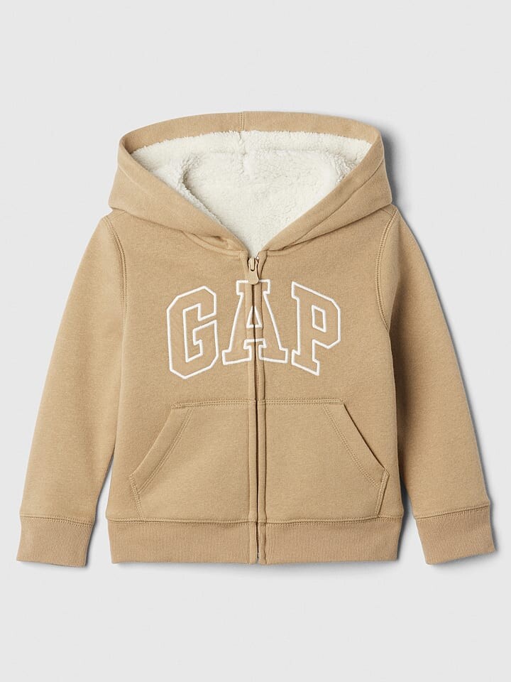 

Спортивная куртка GAP Sweatjacke, светло-коричневый