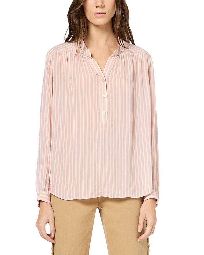 

Юбка Unyka в полоску Gerard Darel, коричневый/бежевый