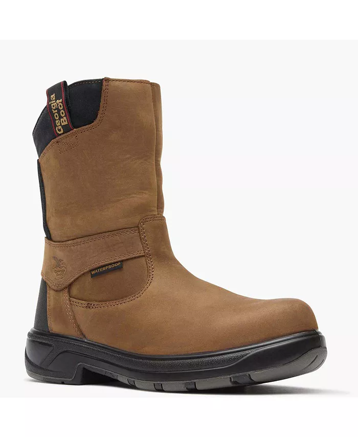 

Мужские рабочие ботинки Georgia FLXpoint Waterproof Composite Toe Georgia Boot, коричневый