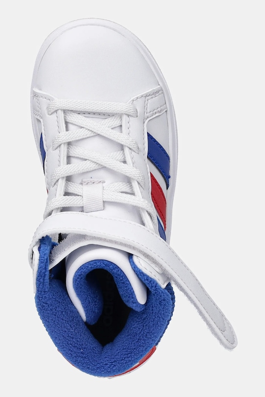 Детские кроссовки Grand Court Mid Adidas, белый — фото 4