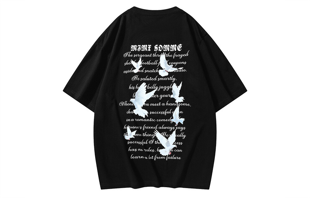 

Футболка унисекс Mimx Homme, Черный