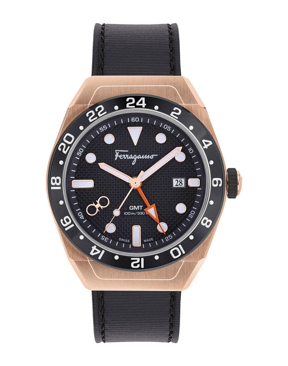 

Часы Ferragamo, розовое золото