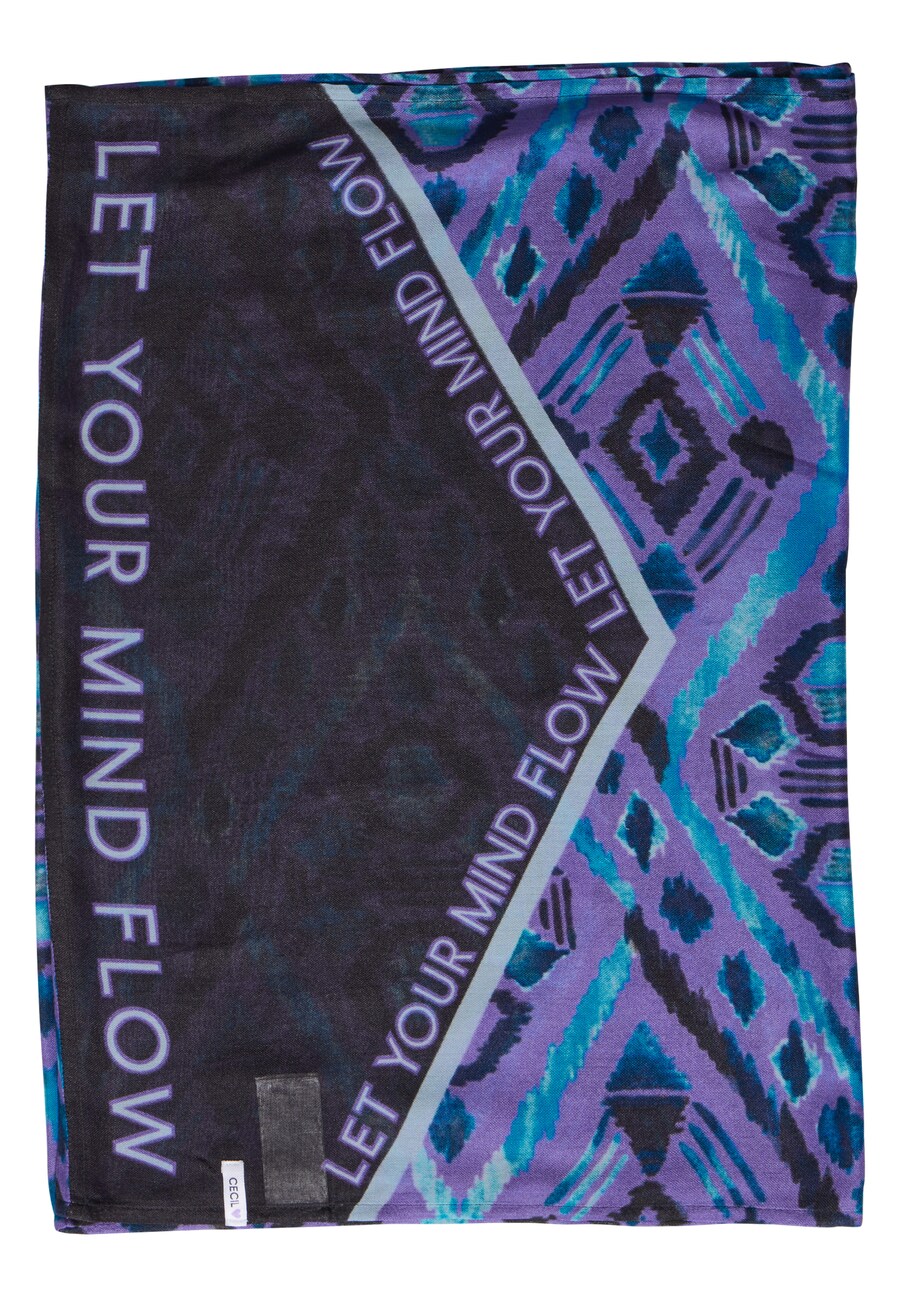 

Шарф CECIL Tube Scarf, цвет purple/lilac/black