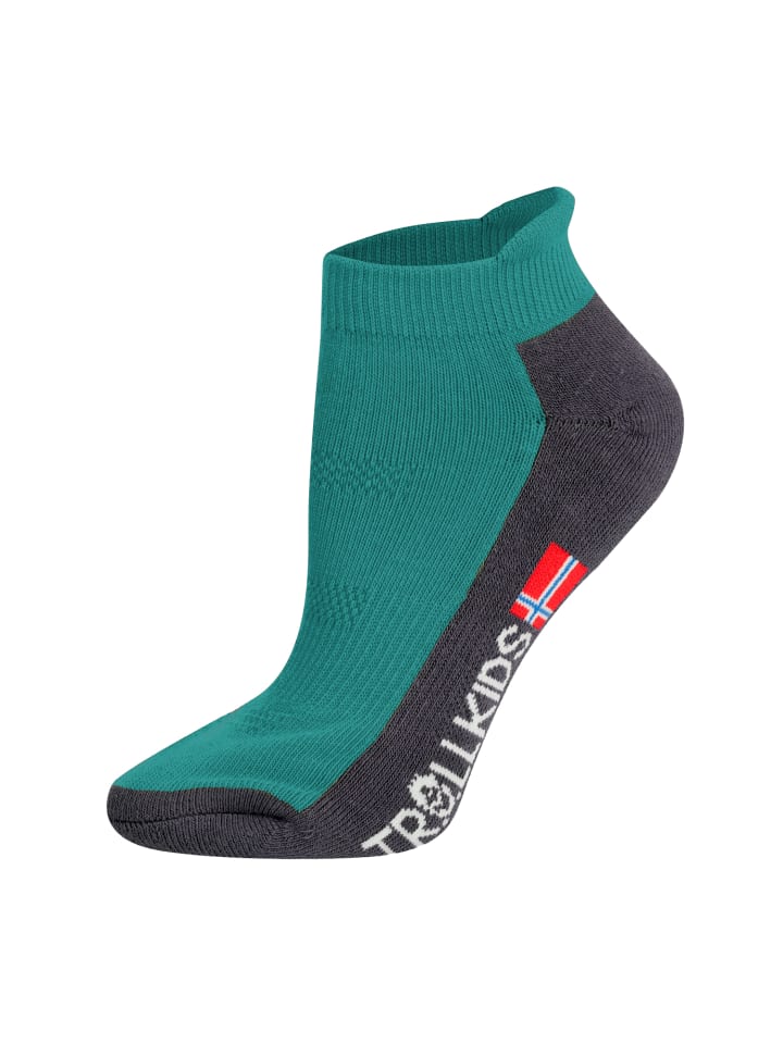 

Носки Trollkids, цвет sea green