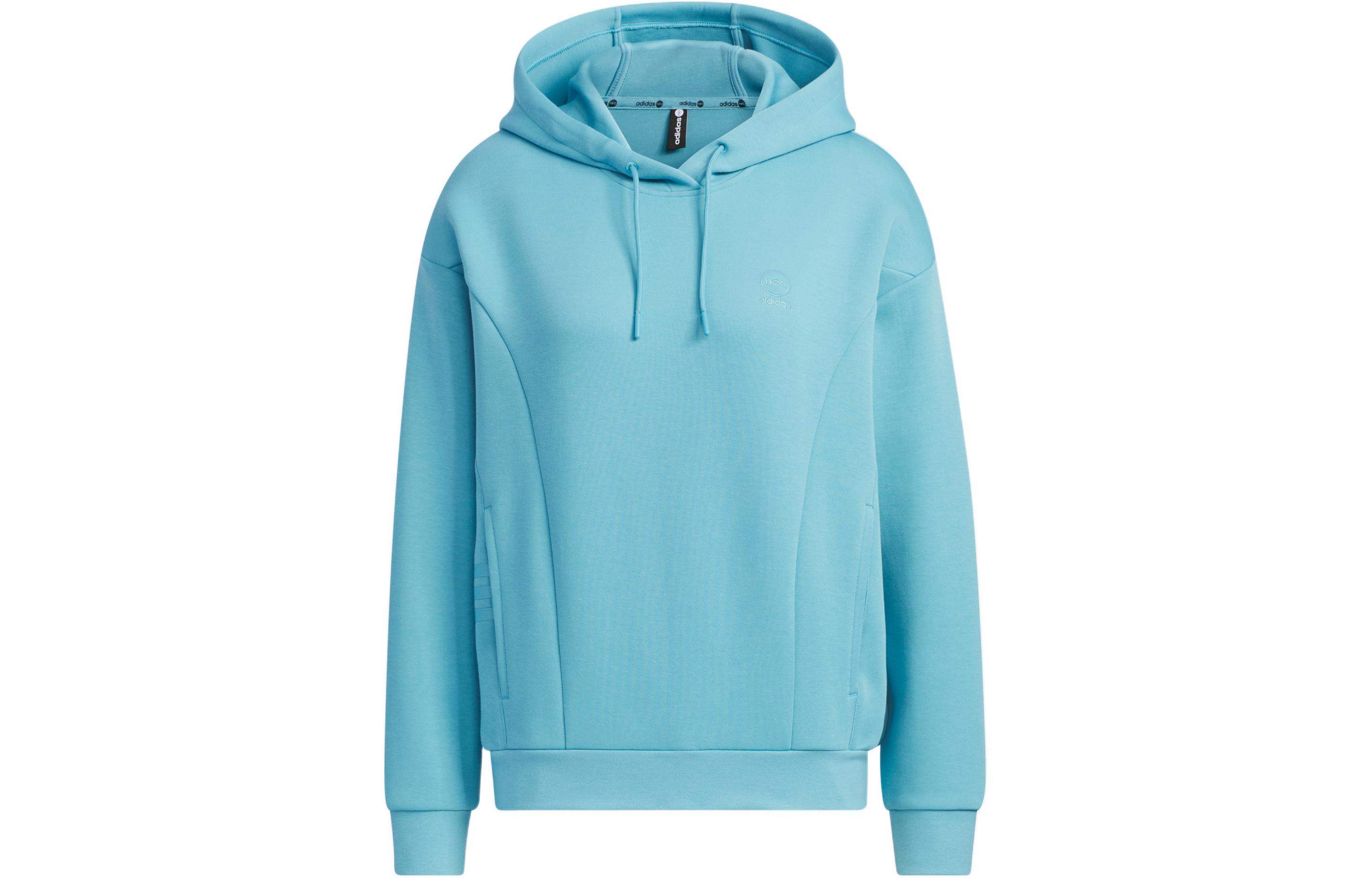 

Винтажный синий свитшот Adidas женский