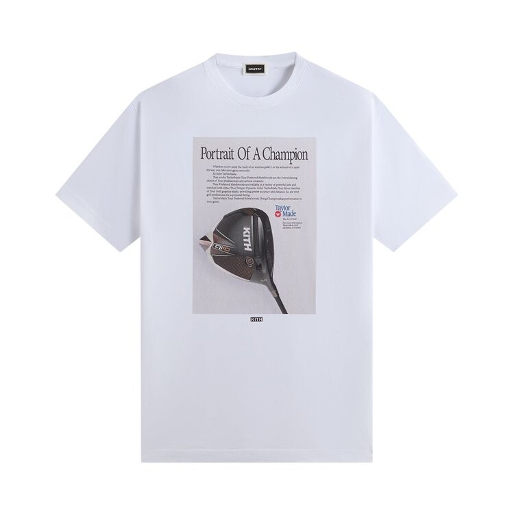 

Футболка Kith For TaylorMade Champion Vintage Tee, белый